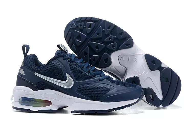 nike air max2 light mesh 2019 leather sneakers blue